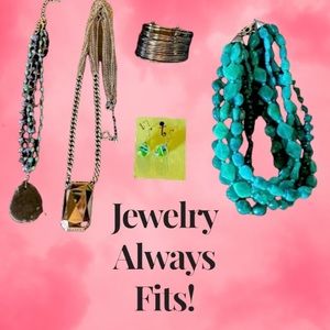Jewelry Mixed Lot - Necklace, Earnings, Bracelet